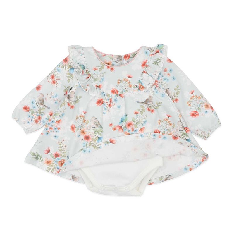 B&eacute;b&eacute; Gemma Bird Organic Overlay Dress image number 0